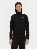 Bluzy damskie - Puma Bluza T7 Always On 629796 Czarny Regular Fit - miniaturka - grafika 1