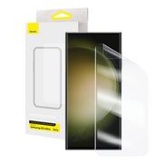 Szkła hartowane na telefon - Folia ochronna Baseus utwardzana UV do Samsung Galaxy S23 Ultra - miniaturka - grafika 1