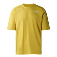 Koszulki sportowe męskie - Koszulka The North Face Shadow 0A87TUQOA1 - żółta - miniaturka - grafika 1