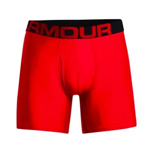 Bokserki męskie Under Armour  Tech 6in 2 Pack-RED S - Majtki męskie - miniaturka - grafika 1