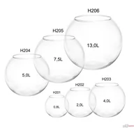 Pozostałe akcesoria do akwarium - Kula Happet szklana 13,0l - miniaturka - grafika 1