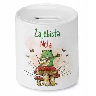 Skarbonka Dla Neli na Urodziny na Prezent z Nadrukiem ze Zdjęciem - Skarbonki - miniaturka - grafika 1