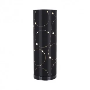 Ideus Ceramiczna LAMPKA stojąca LARYSA 03806 abażurowa LAMPA stołowa czarna 03806 - Lampy stojące - miniaturka - grafika 2