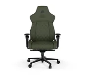 Fotele gamingowe - Corsair TC500 LUXE Sherwood Gamingowy do 120kg Tkanina Zielony - miniaturka - grafika 1