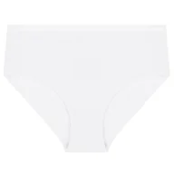 Majtki damskie - Majtki Figi Dziewczęce Klasyczne Bawełniane bez Wzoru Białe MORAJ 134-140 - miniaturka - grafika 1