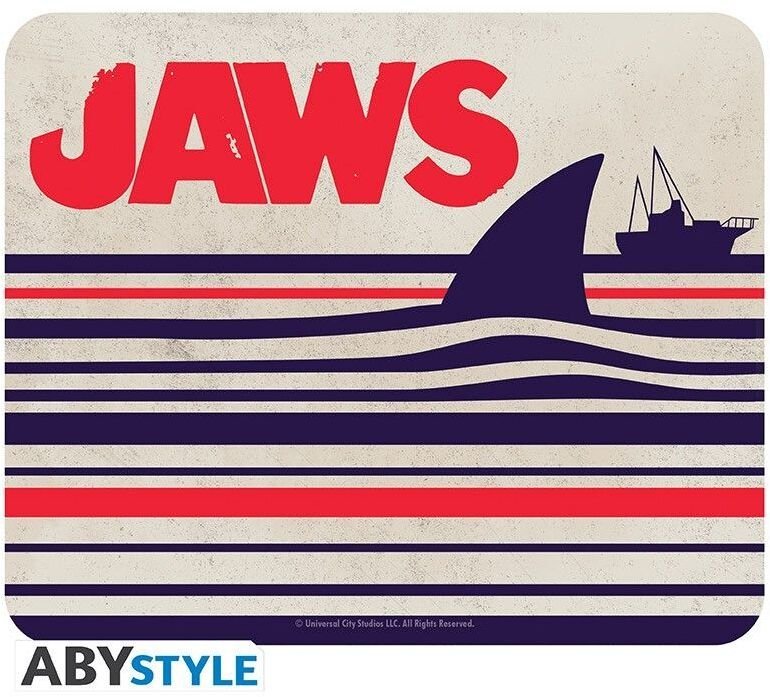 JAWS flexible mousepad - Discreet predator (23,50 x 19,50 cm) / Szczęki podkładka pod myszkę Dyskretny Drapieżnik (23,50 x 19,50 cm) - ABS