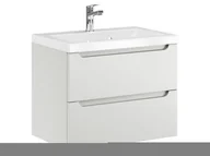 Szafki łazienkowe - Szafka Wisząca Z Umywalką ETH 60 cm - Kaszmir Mat - miniaturka - grafika 1