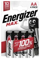 Baterie i akcesoria - Energizer Max AA 4 Pack - miniaturka - grafika 1