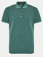 Koszulki męskie - Blend Polo 20716908 Zielony Regular Fit - miniaturka - grafika 1