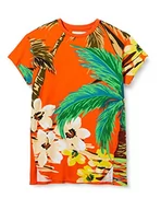 Sukienki - Desigual Dziewczęca sukienka Vest_Zamora, Pomarańczowy (Naranja 7002), 104 cm - miniaturka - grafika 1