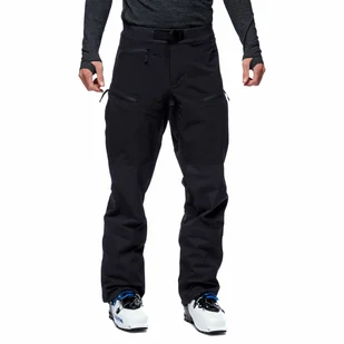 Męskie spodnie narciarskie Black Diamond Dawn Patrol Hybrid Pants black - L - Spodnie narciarskie - miniaturka - grafika 1