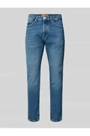 Spodnie męskie - Jeansy o kroju tapered fit z mieszanki bawełny model YOKE - Only & Sons - miniaturka - grafika 1