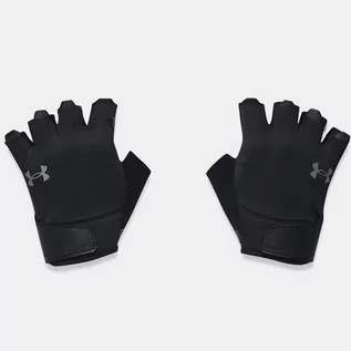 Rękawice do ćwiczeń - Under Armour, Rękawiczki męskie Training Glove 1369826 001, Czarny, rozm. M - grafika 1