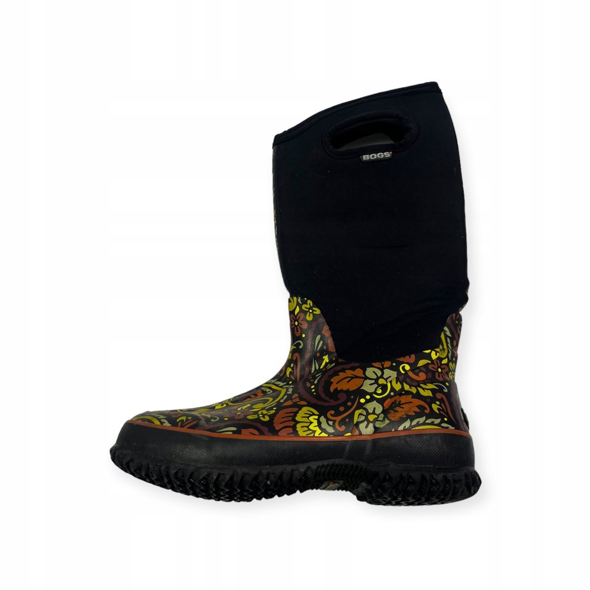 Czarne eleganckie kalosze damskie Bogs 38