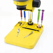 Mikroskopy i lupy - Mata Silikonowa Do Mikroskopu K10 Lutowanie 500°C - miniaturka - grafika 1