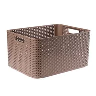 Pudła i pojemniki do przechowywania - Koszyk STYLE L jasnobrązowy - miniaturka - grafika 1