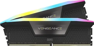 Pamięć Corsair Vengeance RGB, DDR5, 64 GB, 5600MHz, CL40 CMH64GX5M2B5600C40 - Pamięci RAM - miniaturka - grafika 1