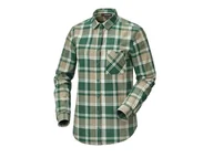 Odzież robocza - PARKSIDE® Bluzka flanelowa damska z bawełny (zielony/beżowy/biały, 42) - miniaturka - grafika 1