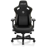 Fotele gamingowe - Anda Seat Kaiser 3 L Gamingowy do 150kg Skóra ECO Czarny - miniaturka - grafika 1