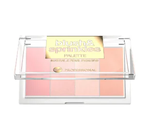 Bell Professional Blush & Sprinkles paleta róży i rozświetlaczy 20g - Rozświetlacze do twarzy i ciała - miniaturka - grafika 1
