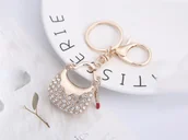 Dekoracje domu - Przywieszka do torebki/Breloczek do kluczy - torebka - miniaturka - grafika 1