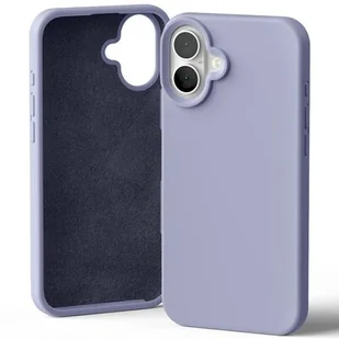 Etui MERCURY Silicone do Apple iPhone 16 Plus Lawendowy - Etui i futerały do telefonów - miniaturka - grafika 1