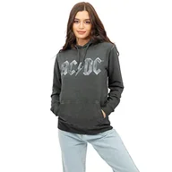Bluzy damskie - AC/DC Grunge Logo Bluza damska, czarny, L - miniaturka - grafika 1