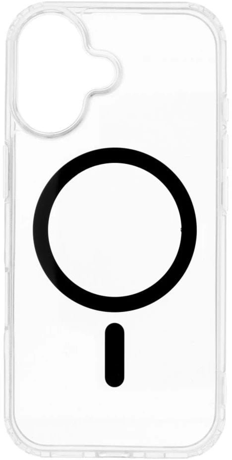 Drop Glue Colorful Ring Mag Cover kompatybilny z MagSafe pasuje do IPHONE 17 czarny