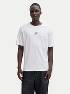Koszulki męskie - Jack & Jones T-Shirt Corp Graphic 12268415 Biały Regular Fit - miniaturka - grafika 1