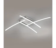 Lampy sufitowe - Brilagi - LED Plafon STRIPES LED/32W/230V srebrne - miniaturka - grafika 1