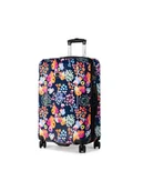 Walizki - Saxoline Walizka średnia Aroma M 1454H0.60.10 Granatowy - miniaturka - grafika 1