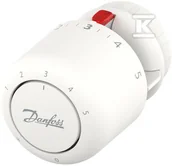 Głowice termostatyczne - Głowica termostatyczna gazowa Danfoss Aero RA click, czujnik wbudowany, z nastawą zero - miniaturka - grafika 1
