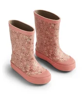 Kalosze damskie - Wheat Unisex dziecięce kalosze z nadrukiem Muddy naturalna guma, 2285 Rozeta Kwiaty, 32 EU - miniaturka - grafika 1