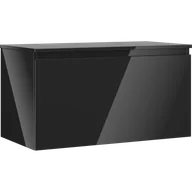 Szafki łazienkowe - Mexen Orio szafka łazienkowa podumywalkowa 90 cm z blatem, 1 szuflada, czarna połysk - 91A10-09047-1-BFC70 - miniaturka - grafika 1