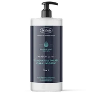 Żele pod prysznic dla mężczyzn - Dr Duda, energetyzujący żel do mycia twarzy, ciała i włosów 3w1, dla mężczyzn, 500 g - miniaturka - grafika 1