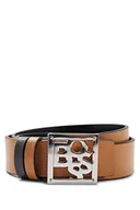 Paski - BOSS Pasek damski, BEŻOWY, 90 - miniaturka - grafika 1