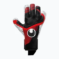 Piłka nożna - Rękawice bramkarskie uhlsport Powerline Supergrip+ Hn czarne/czerwone/białe - miniaturka - grafika 1