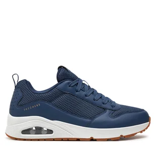Sneakersy Skechers Fastime 237016/NVY Granatowy - Sneakersy męskie - miniaturka - grafika 1