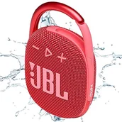 Głośniki przenośne - JBL Clip 4 Czerwony - miniaturka - grafika 1