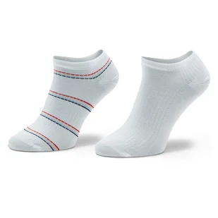 Zestaw 2 par niskich skarpet damskich Tommy Hilfiger 701223804 Biały - Skarpetki damskie - miniaturka - grafika 1