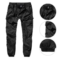 Spodnie męskie - Brandit Spodnie Joggery Ray Vintage Czarne - M - miniaturka - grafika 1