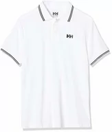 Koszulki męskie - Helly Hansen męska koszulka polo w kolorze białym, szybkoschnąca, klasyczna letnia koszulka polo dla mężczyzn, szybkoschnąca tkanina, biały - miniaturka - grafika 1