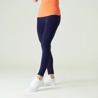 Spodnie sportowe damskie - Legginsy fitness damskie Nyamba 100 Salto - miniaturka - grafika 1