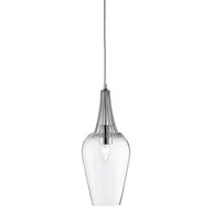 Lampy sufitowe - Searchlight Lampa wisząca Whisk z chromowanymi elementami - miniaturka - grafika 1