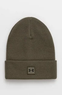 Under Armour czapka kolor zielony z grubej dzianiny - Czapki męskie - miniaturka - grafika 1