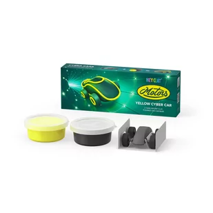 Hey Clay Masa Plastyczna Cyber Auto Żółte - Masy plastyczne - miniaturka - grafika 2