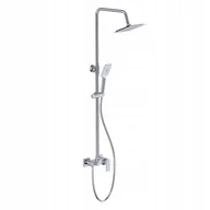 Deszczownice - Kolumna prysznicowa Durasan Montana zestaw bateria deszczownica i słuchawka chrom 1 szt. - miniaturka - grafika 1