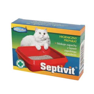 Septivit Higieniczny Preparat Do Kuwet, Usuwa Zapachy, Zapobiega Chorobom 4X20 G - Dezynfekcja - miniaturka - grafika 1