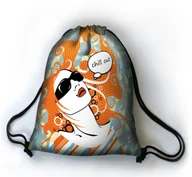 Torebki damskie - Worek - Plecak CHILL OUT - miniaturka - grafika 1