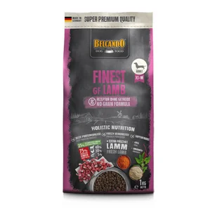 Belcando Finest Gf Lamb Sucha Karma Dla Psów Z Nietolerancją Zbóż 12,5Kg - Sucha karma dla psów - miniaturka - grafika 1